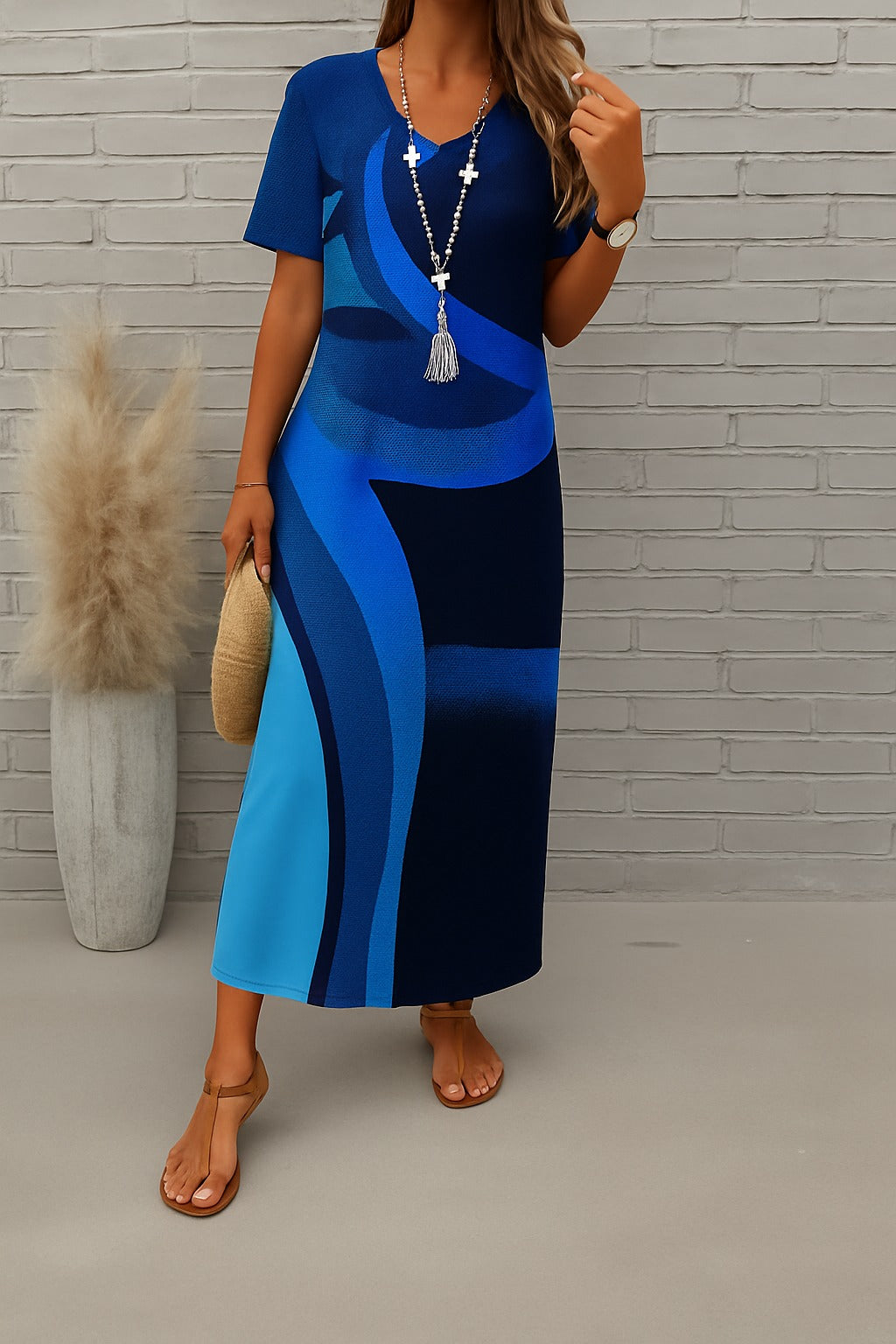 Vestito · Camilla · in cotone e viscosa
