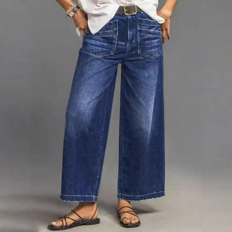 Jeans Noelle a vita alta e a zampa super elastici 🩵