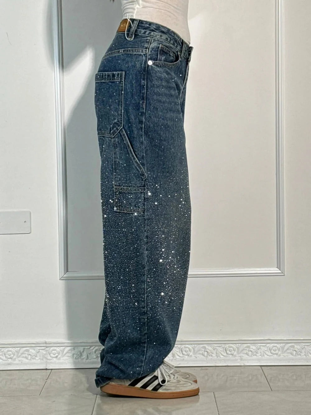 jeans Ballon super brillanti