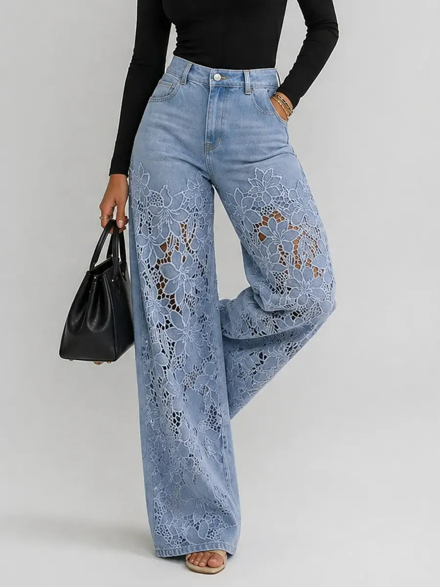 JEANS SONIA CON RICAMI 🪡