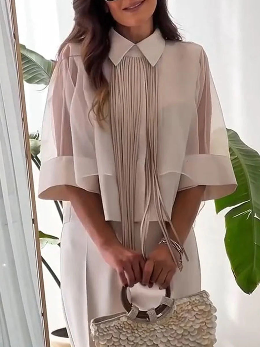 Camicia Rosalie in viscosa e seta 🥰