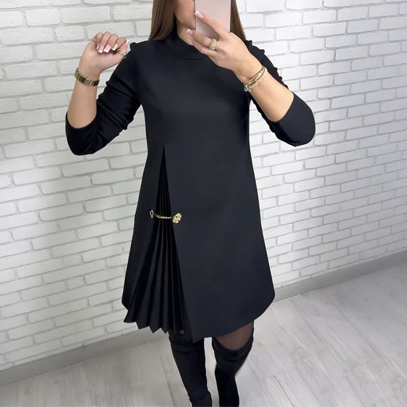 MADELINE – ELEGANTE ABITO MINI CON DETTAGLI PLISSETTATI