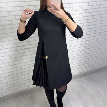 MADELINE – ELEGANTE ABITO MINI CON DETTAGLI PLISSETTATI