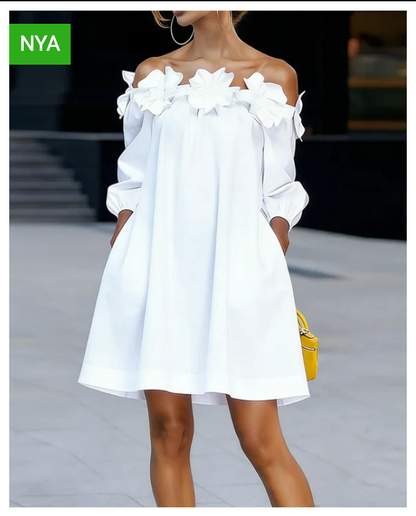 dress Trilly in cotone made in Italy