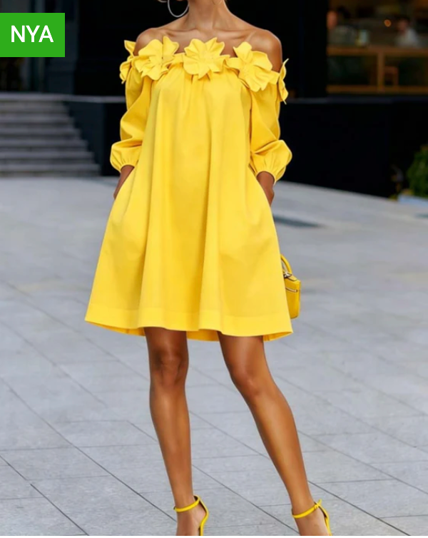 dress Trilly in cotone made in Italy