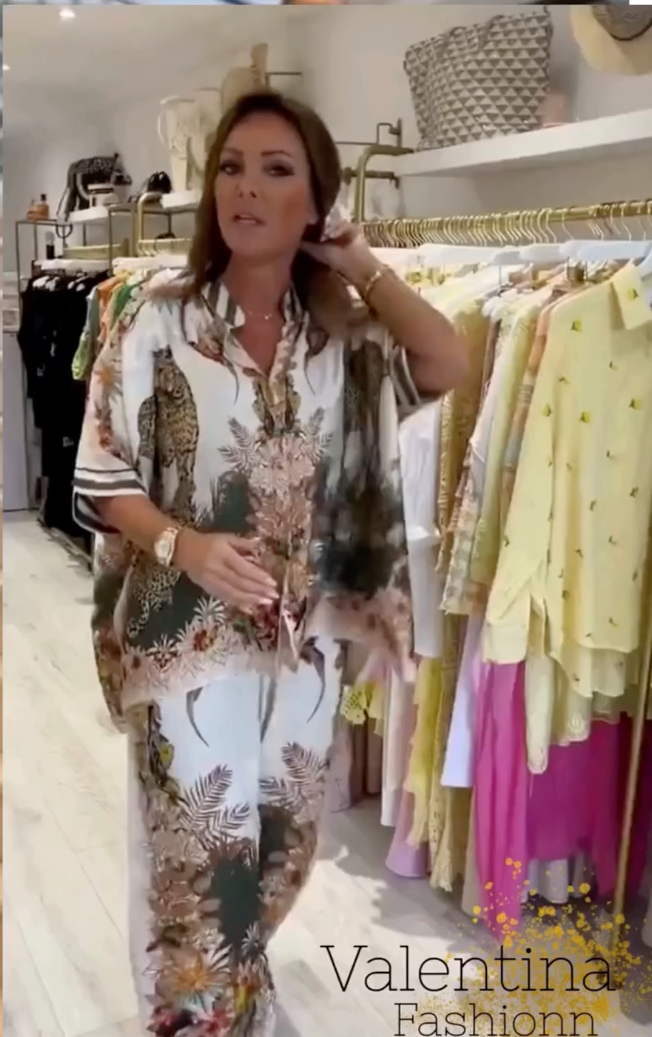 Coordinato 2 pezzi Valentina fashion