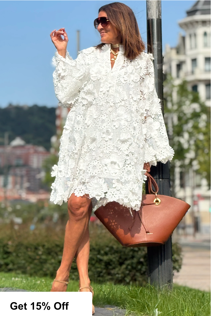 Abito Florence Lace merlettato fresco