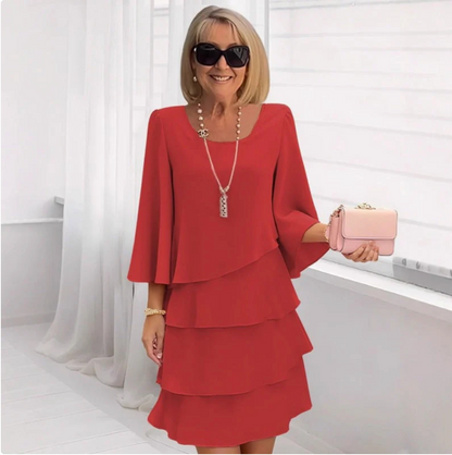 Abito da donna in chiffon modellante