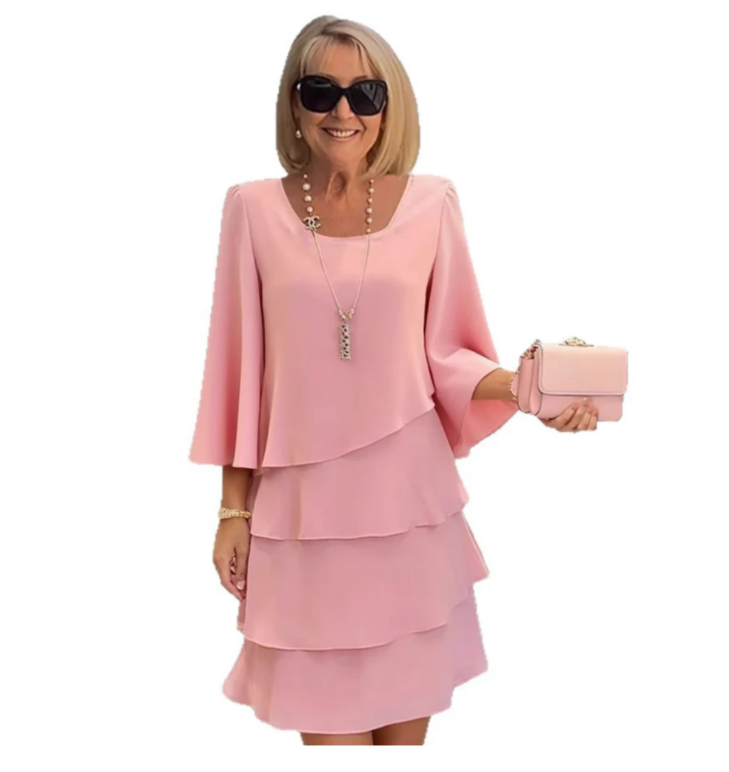Abito da donna in chiffon modellante