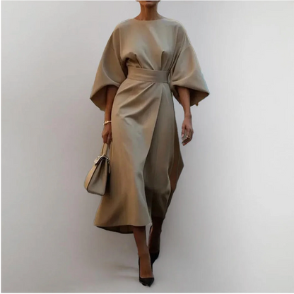 Katarzyna | Abito lungo con maniche a kimono