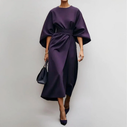 Katarzyna | Abito lungo con maniche a kimono
