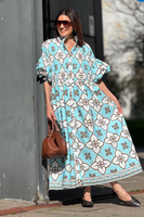 Abito Phoebe Fantasia fresco ed elegante👗🌟