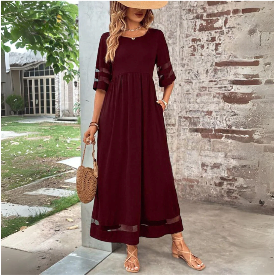 Aubrey™️ – Abito midi valorizzante ed elegante