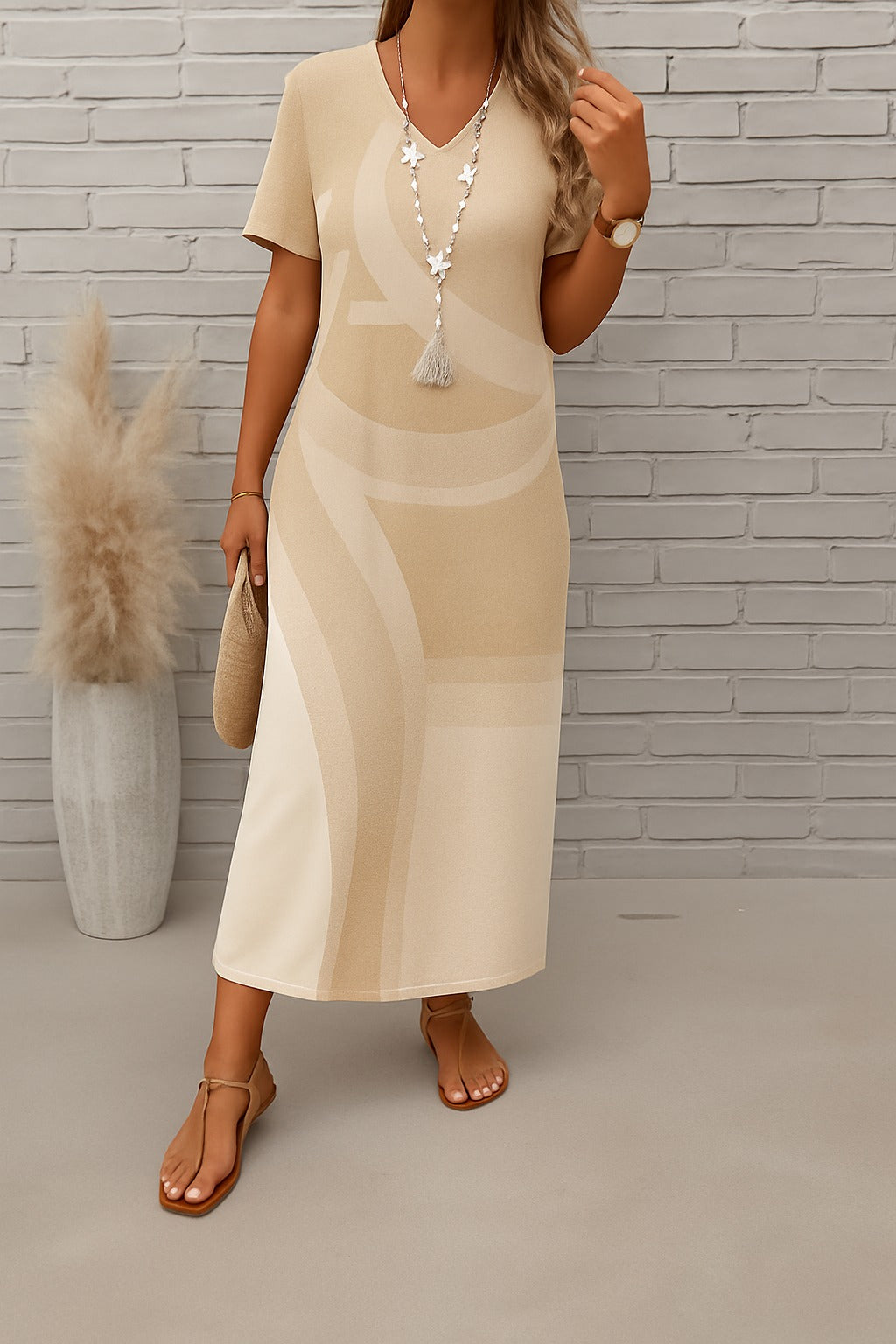 Vestito · Camilla · in cotone e viscosa