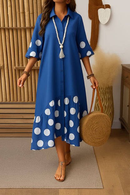 Vestito · Isabella · in viscosa · bohemien elegante, maniche a palloncino, comodo e fresco 🌼