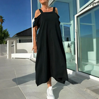 👗 Abito lungo da donna con spalle scoperte