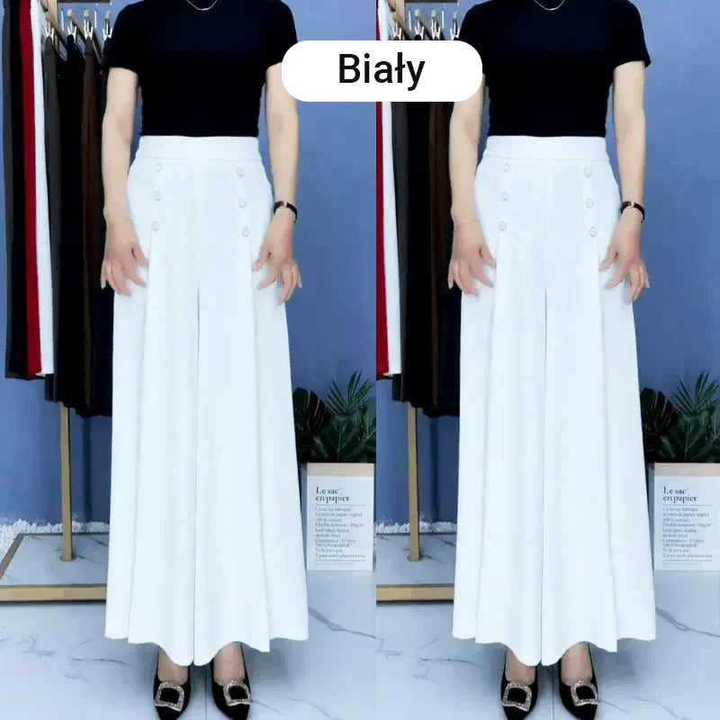 ✨Eleganti pantaloni a gamba larga con pieghe