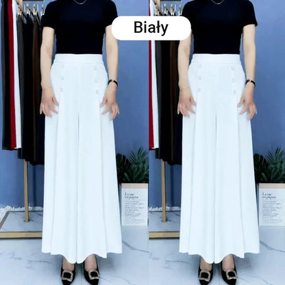 ✨Eleganti pantaloni a gamba larga con pieghe