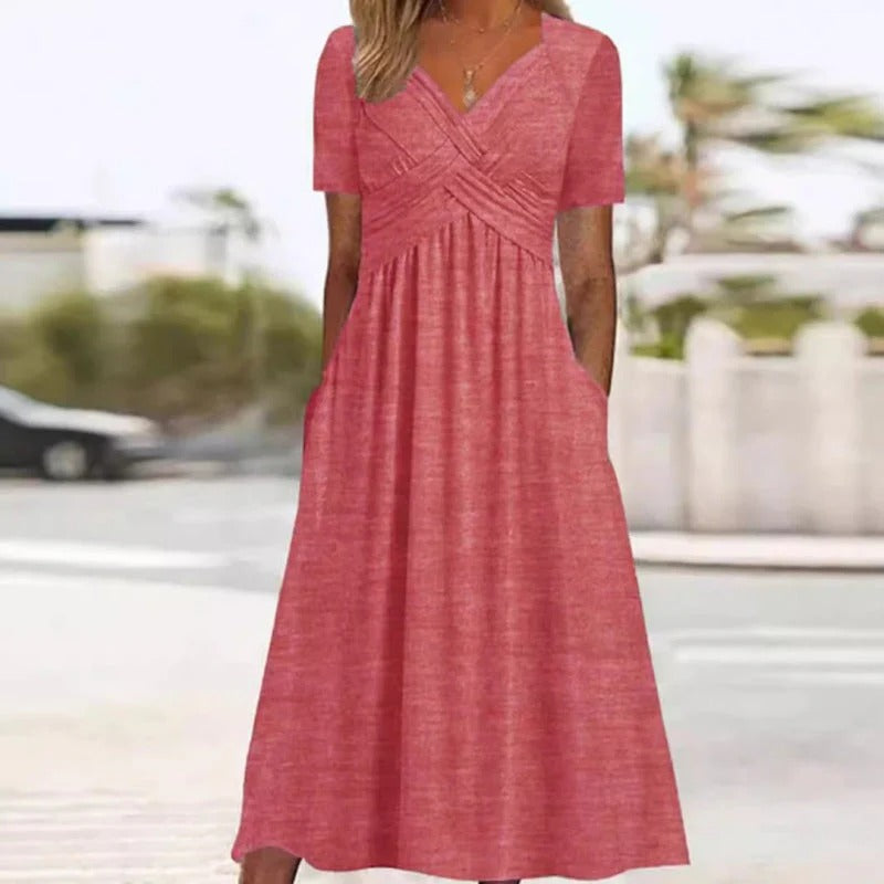 Abito Ginny in cotone elastico