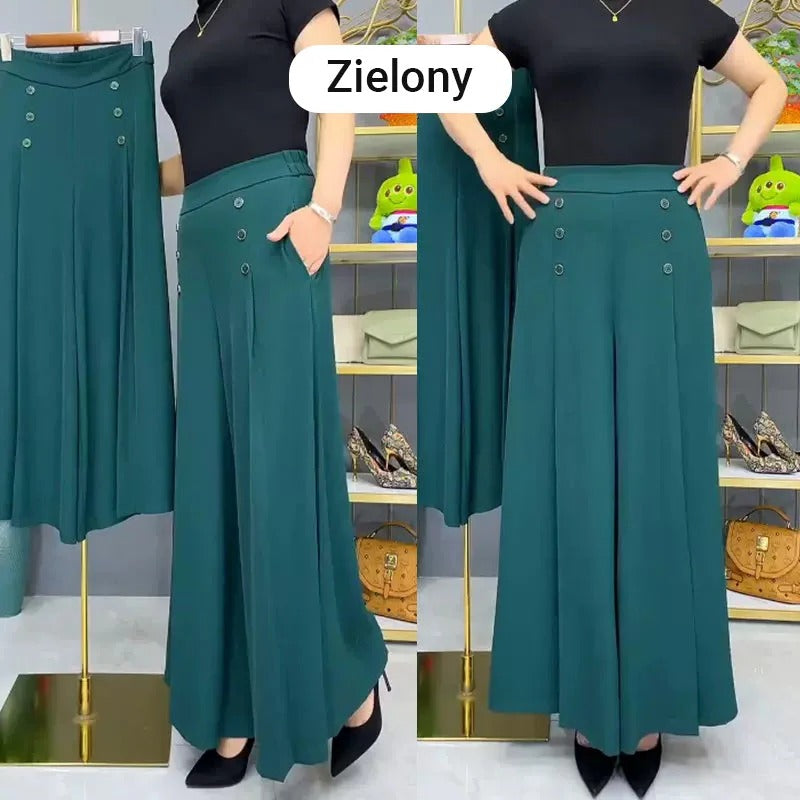 ✨Eleganti pantaloni a gamba larga con pieghe