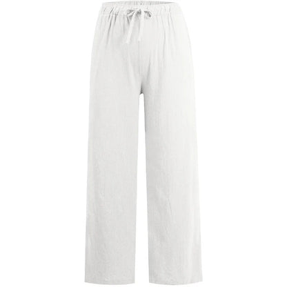 Pantalone Emily in lino e cotone