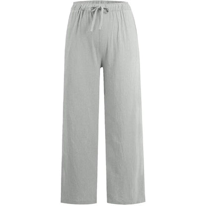 Pantalone Emily in lino e cotone