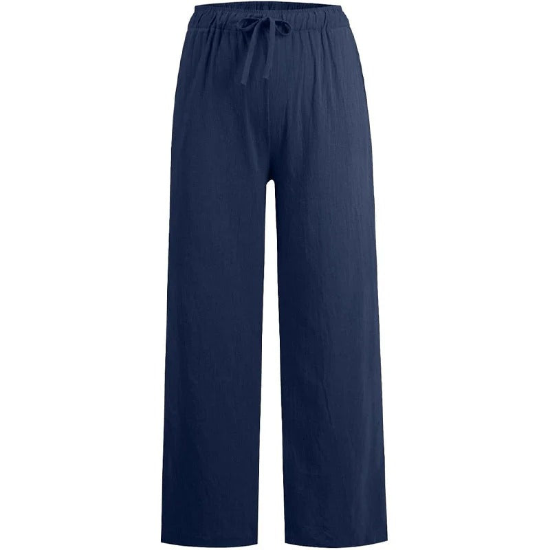 Pantalone Emily in lino e cotone