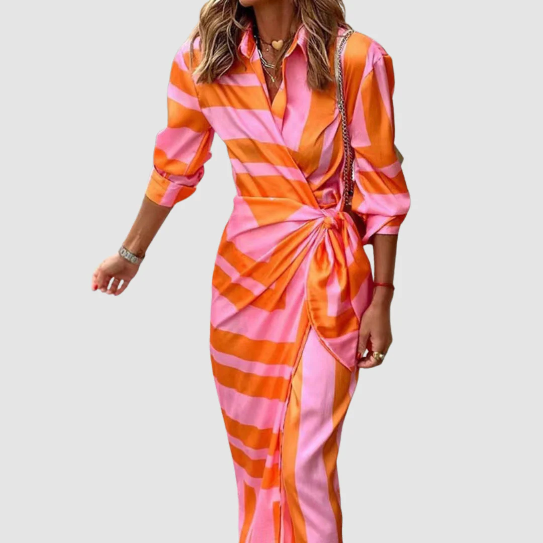 Abito elegante a righe Cecilia™️