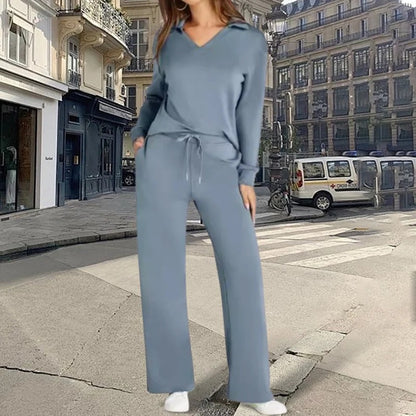 Completo da donna a due pezzi con maniche lunghe🌟