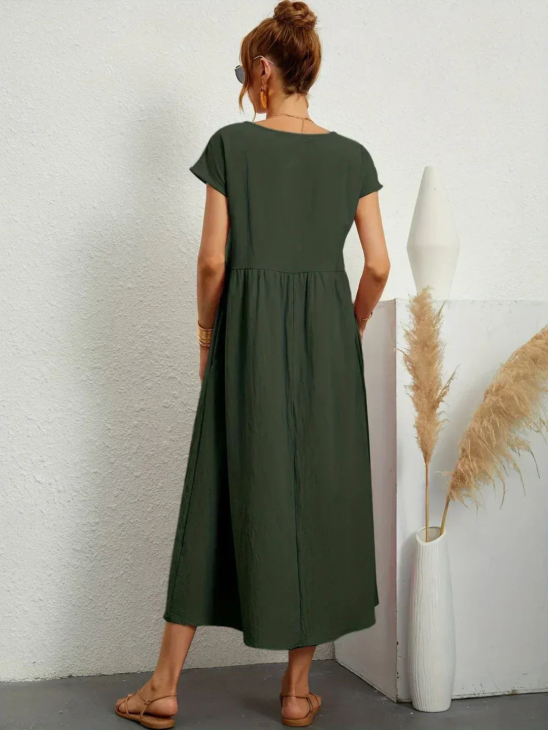 Gabrielle™️ — Abito midi fluido dall'eleganza senza tempo🌟