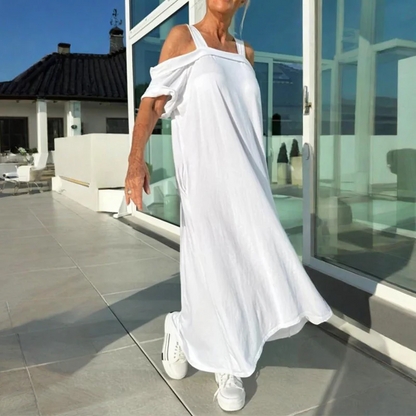 👗 Abito lungo da donna con spalle scoperte