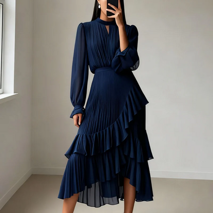 Abito da donna con scollo a goccia fresco👗