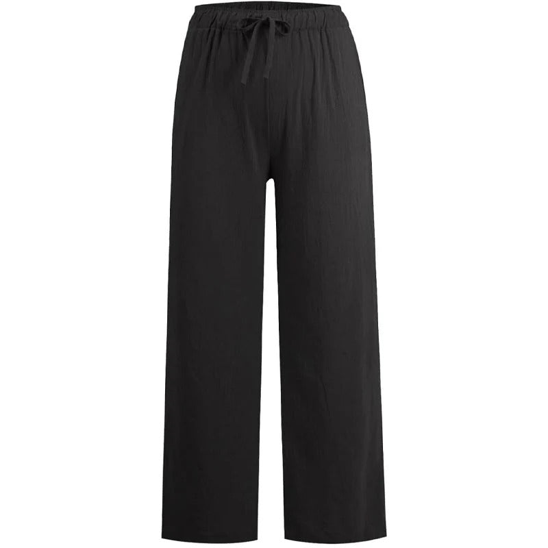 Pantalone Emily in lino e cotone