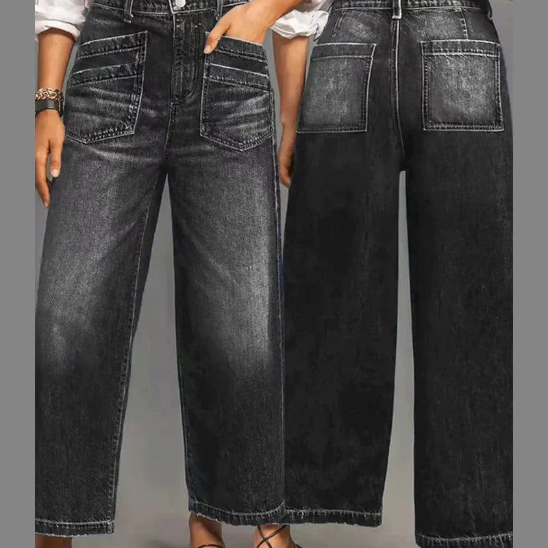 Jeans Noelle a vita alta e a zampa super elastici 🩵