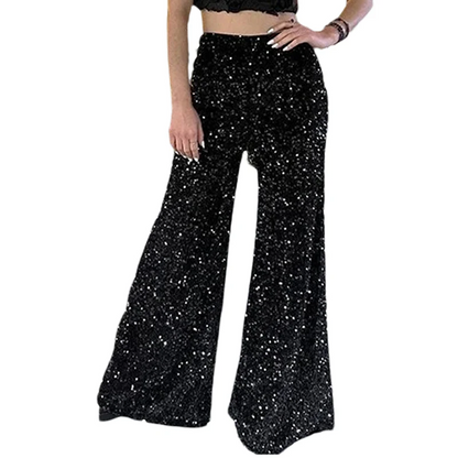 pantaloni terry in plissè