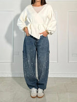 jeans Ballon super brillanti