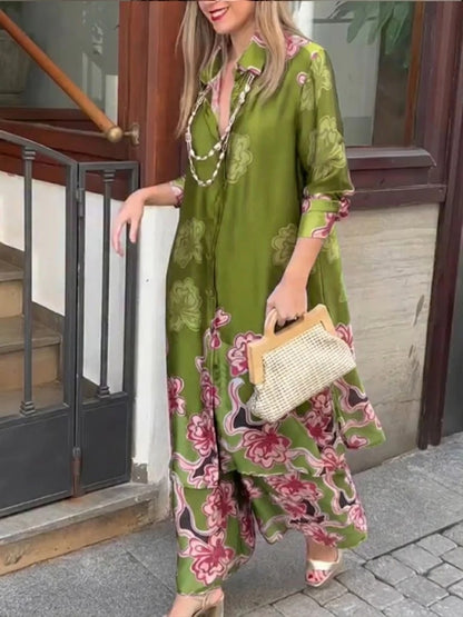 COORDINATO FENNY CON STAMPA FIORATA ✨