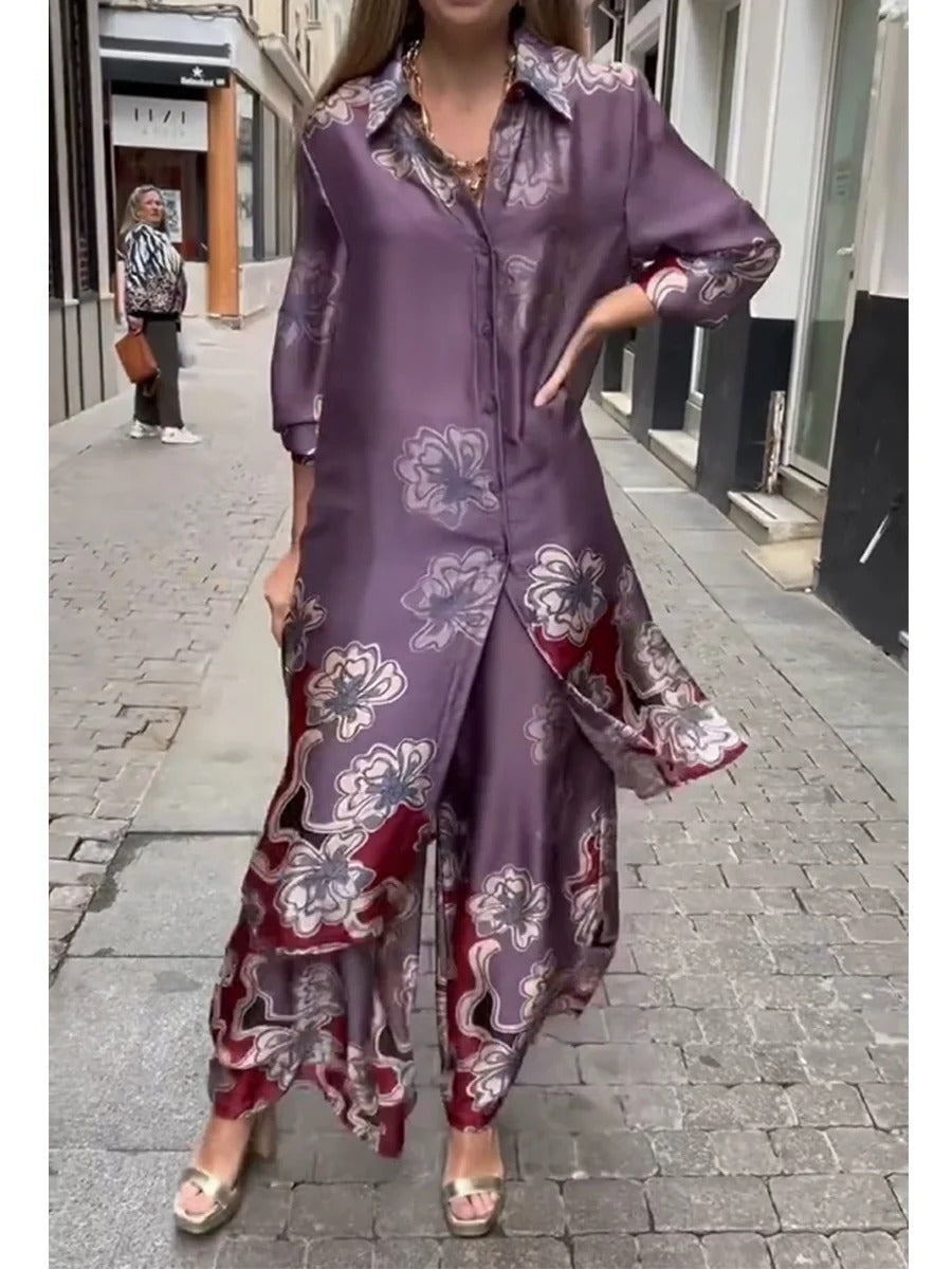 COORDINATO FENNY CON STAMPA FIORATA ✨