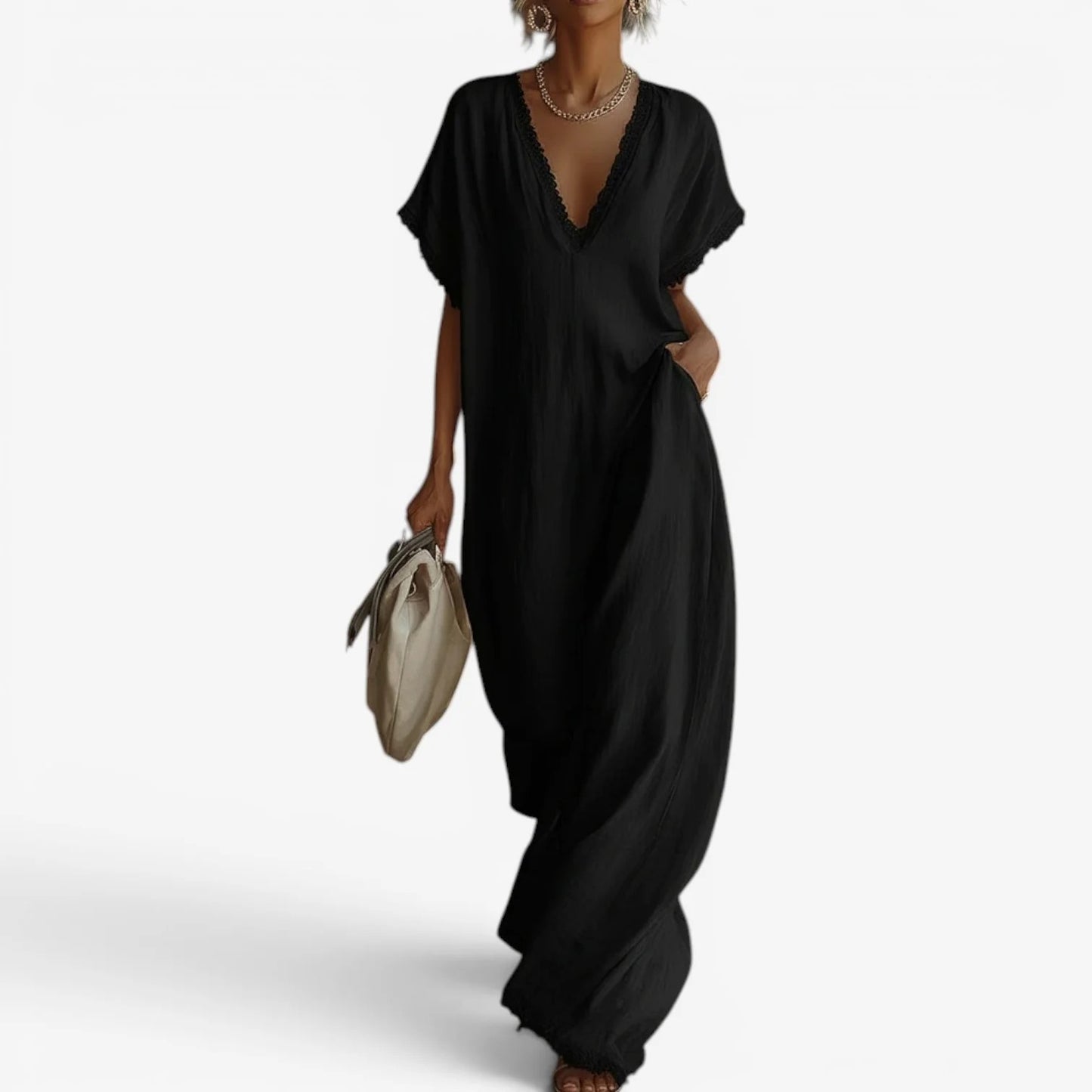 vestito Luisa In cotone made in Italy