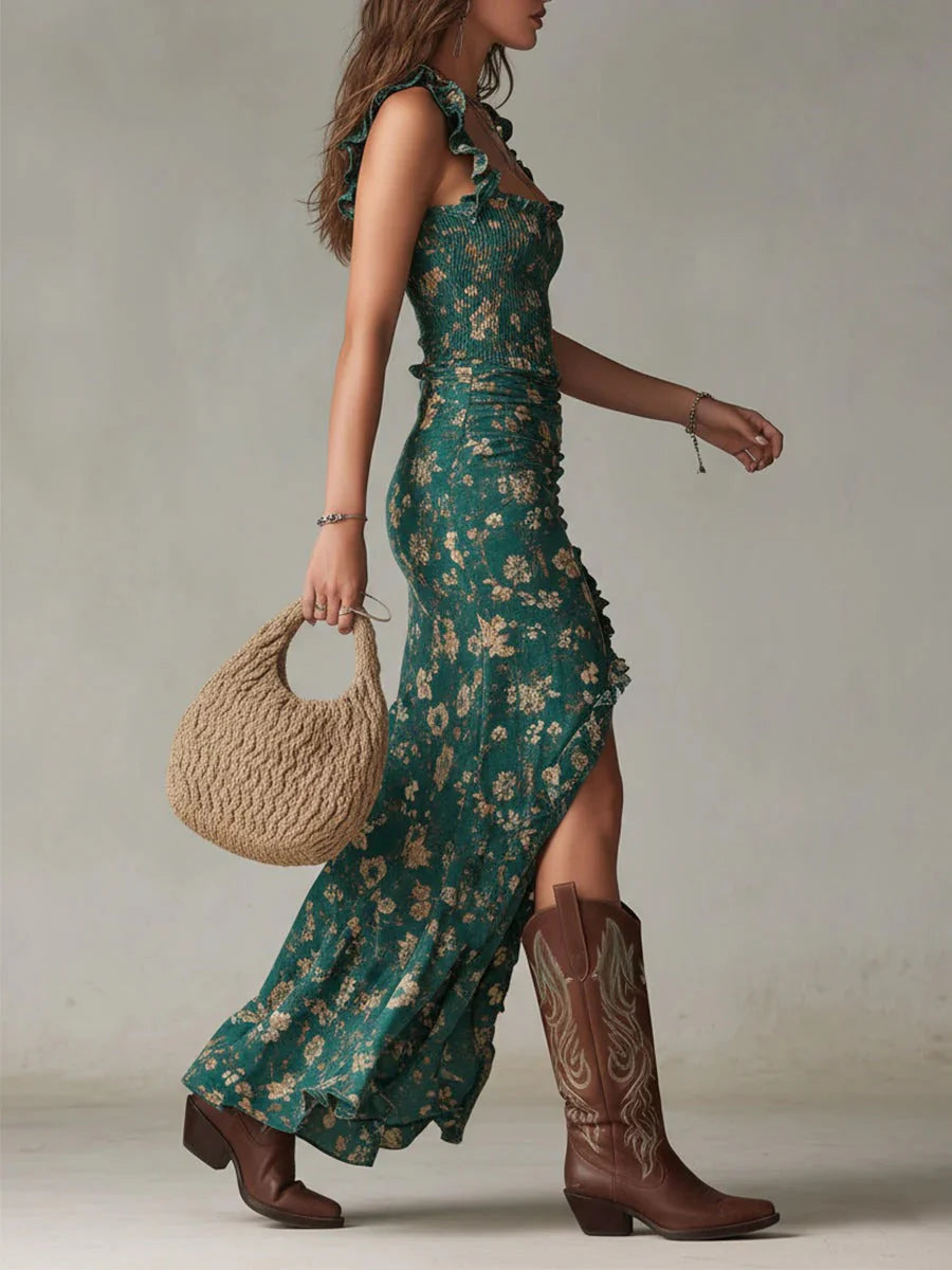 Abito Charlotte in cotone elastico