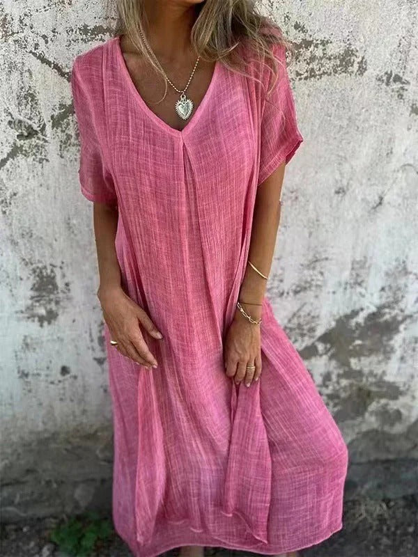 Abito estivo classico 100% lino🌺
