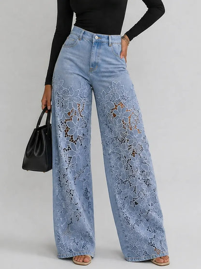 JEANS SONIA CON RICAMI 🪡