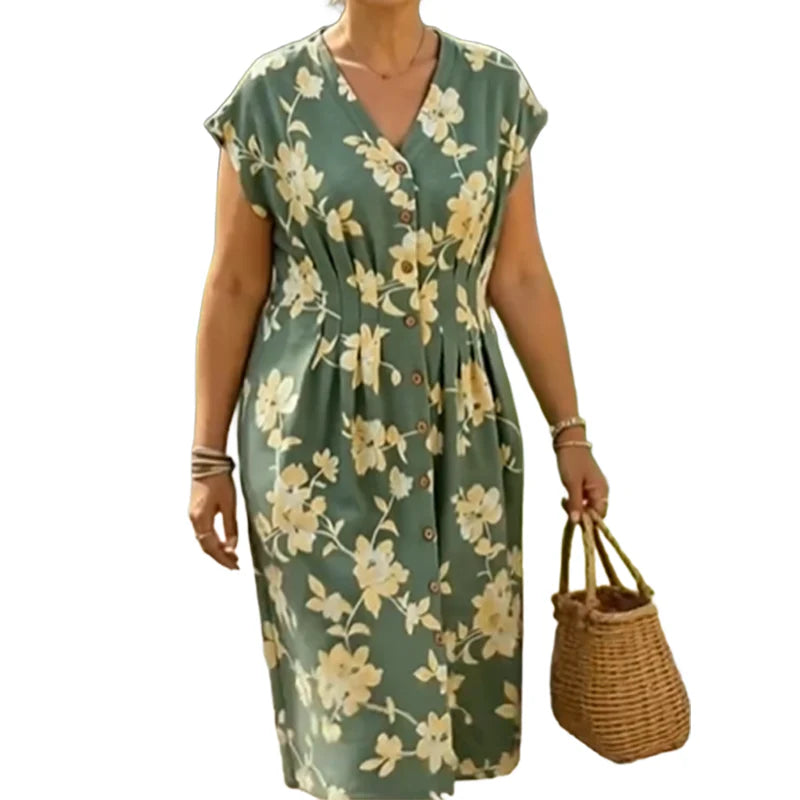 Abito Eleanor in cotone elastico