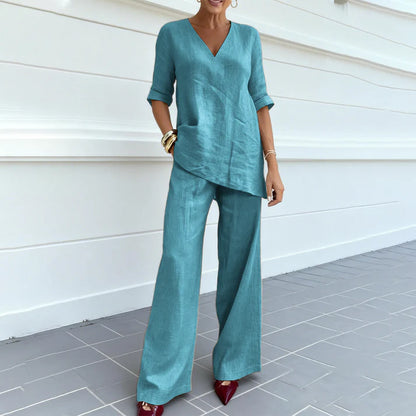 Coordinato Vivienne in lino pregiato