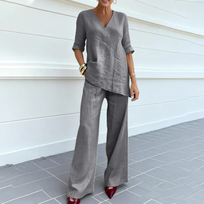 Coordinato Vivienne in lino pregiato